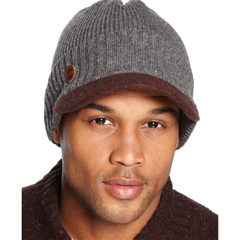 mens designer beanie